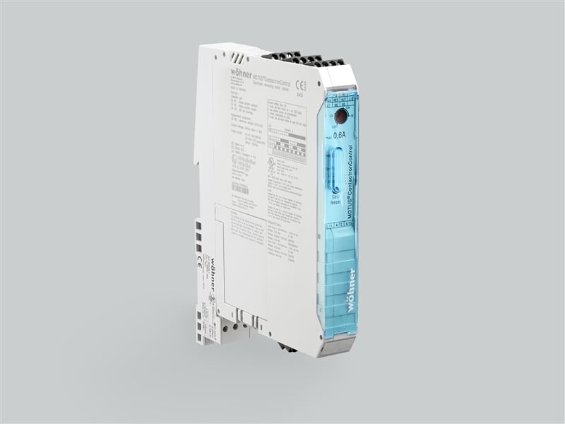 WÖHNER - 36100 Motorstarter MOTUS DIN Schiene, 0,075-0,6A