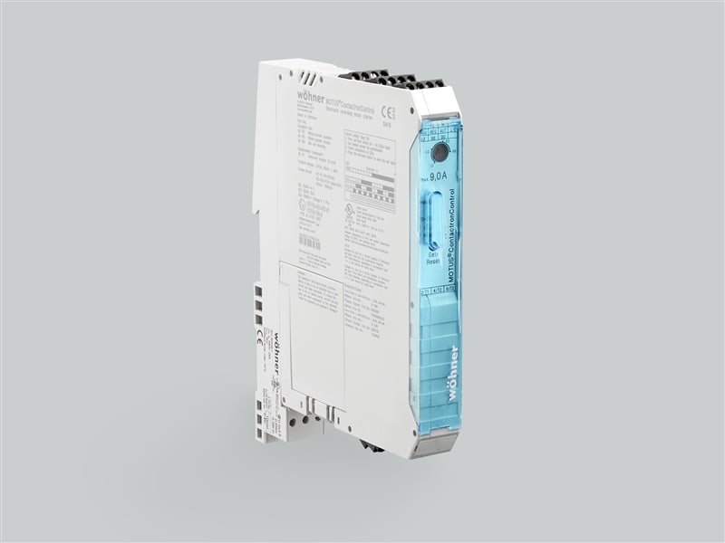 WÖHNER - 36106 Motorstarter MOTUS DIN Schiene, 1,5-9A