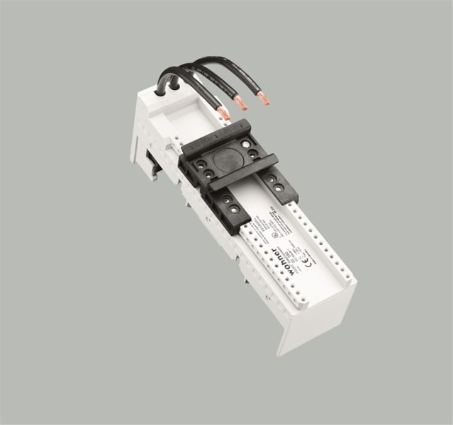WÖHNER - 32590 Adapter 32A 1TS EASY Connector 60mm compact