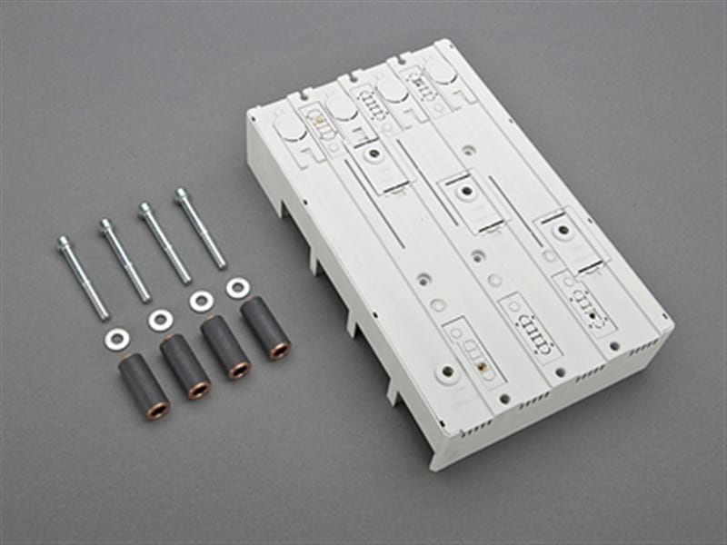 WÖHNER - 32581 Adapter 500A Möller NZM3-XKR130, 4-polig