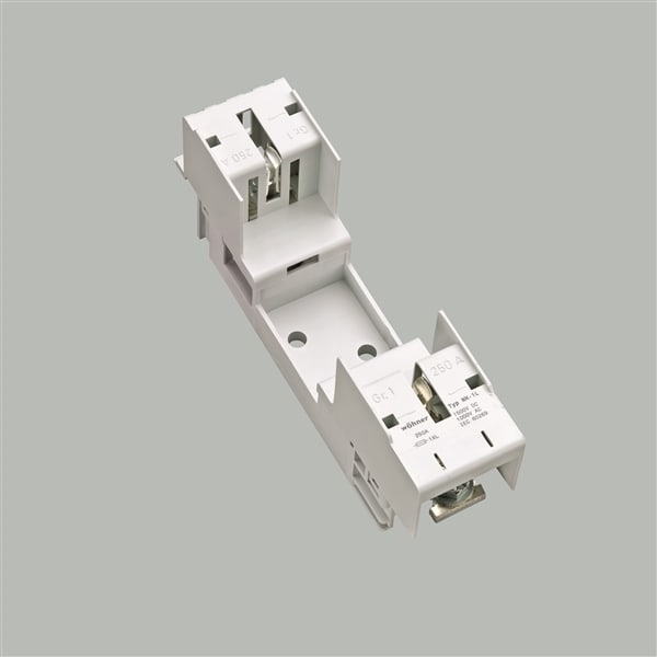 WÖHNER - 03290 NH-Reiter-Sicherungsunterteil Gr.1XL 250A 1p
