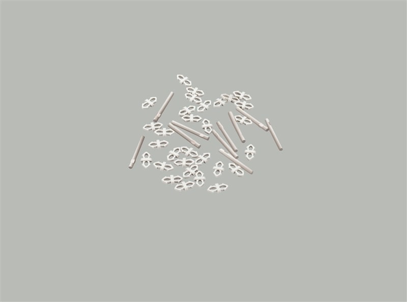 WÖHNER - 31564 Verbindungs-Set 10 x 38, 2-polig (10 Stk.)