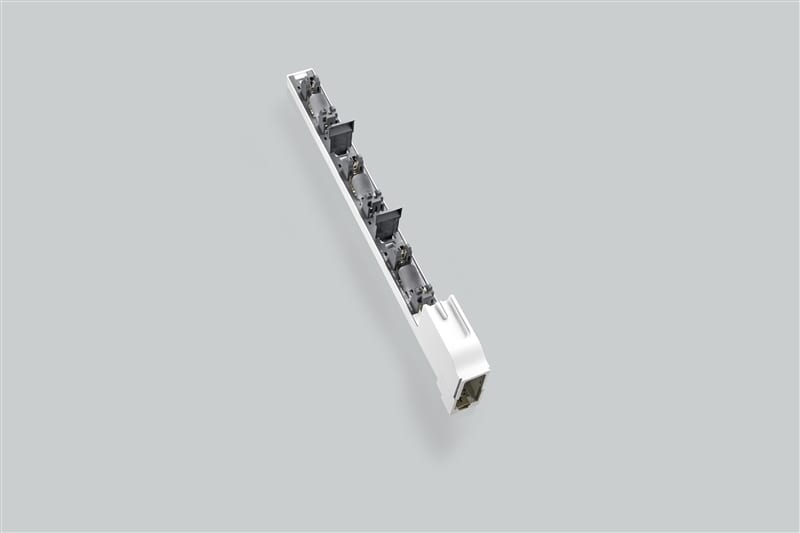 WÖHNER - 33705 Reiter-NH-Sicherungsleiste Gr.00 160A flach