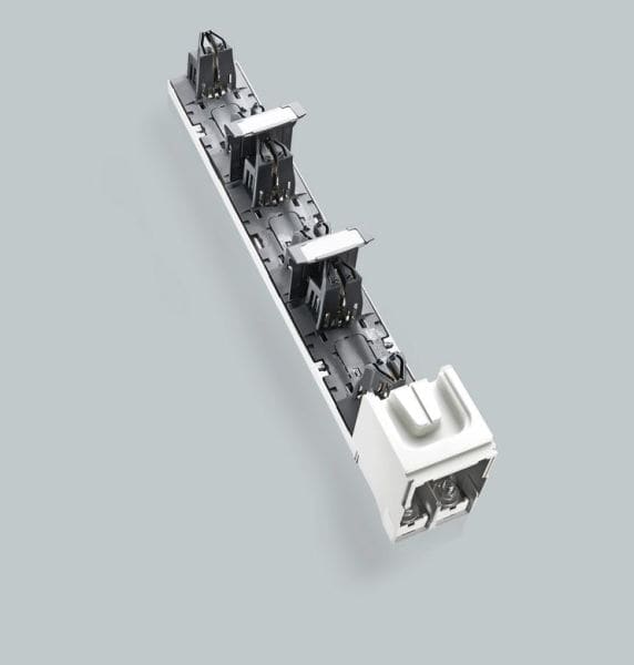 WÖHNER - 33706 Reiter-NH-Sicherungsleiste Gr.1 250A