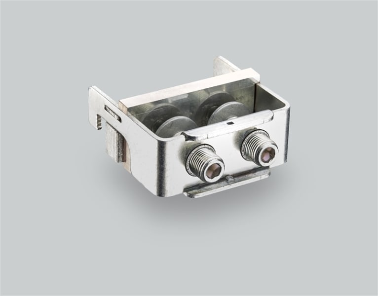 WÖHNER - 01442 Set Anschlussmodul 3p, Flachleiter 2x80x10mm