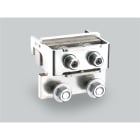 WÖHNER - 01443 Set Anschlussmodul 3p, Kabelschuh 4xM12/300