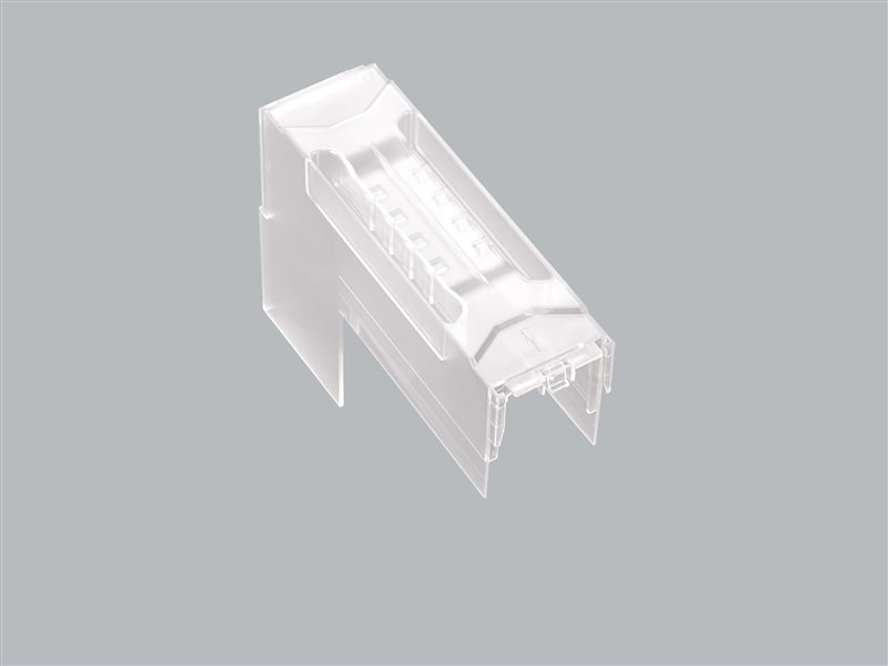 WÖHNER - 33727 Anschlussraumabdeckung oben, Gr.00 flach