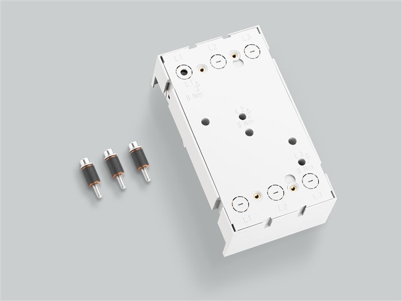 WÖHNER - 32023 Adapter 250A für ABB Tmax XT4, AB 140G-J