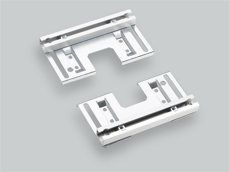 WÖHNER - 32982 Zubehörplatte Metall, einstellbar für 32004
