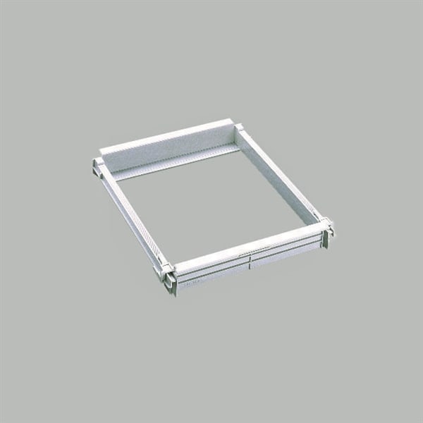 WÖHNER - 01139 Einbaurahmen/Abdeckrahmen 250x200x50mm