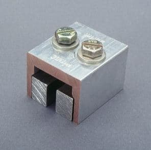 WÖHNER - 01827 Schienen-Längsverbindung 1600A (9-20mm)