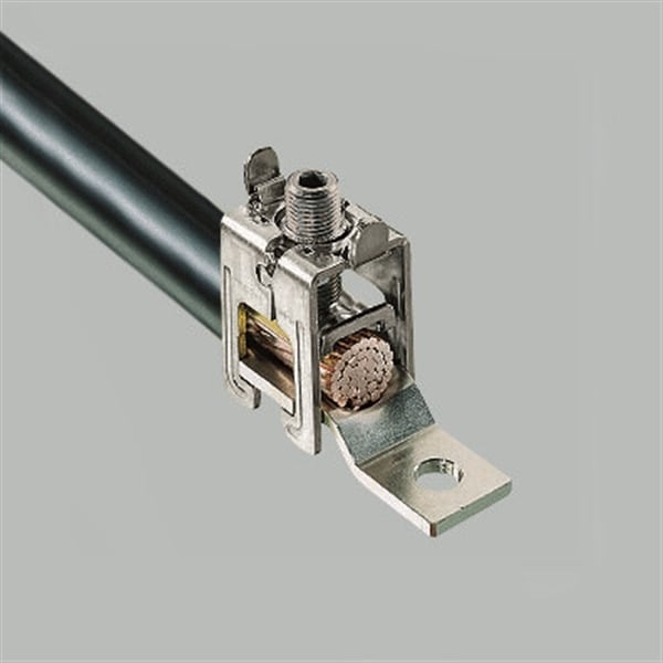 WÖHNER - 01890 Anschlusslasche mit Spreizklemme 120-300mm²