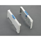 WÖHNER - 01137 Haltergarnitur für Systemdabdeckung, 4-polig