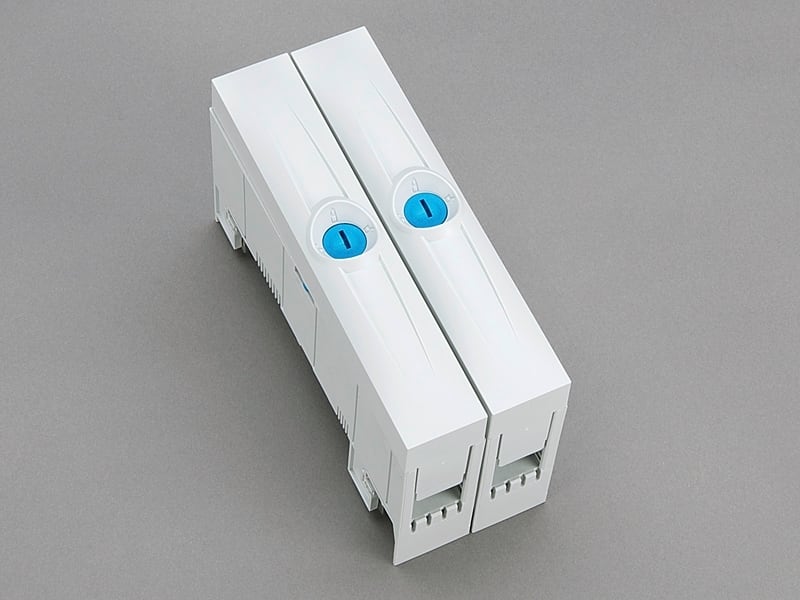 WÖHNER - 01426 Anschlussklemmenplatte 3pol für 60mm-compact