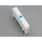 WÖHNER - 01427 Anschlussklemmenplatte PE+N für 60mm-compact