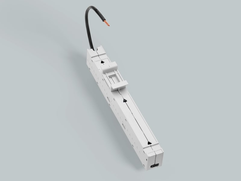 WÖHNER - 32301 Adapter 16A Crossboard 1pol für Phase L2