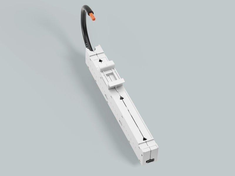 WÖHNER - 32308 Adapter 63A Crossboard 1pol für Phase L1