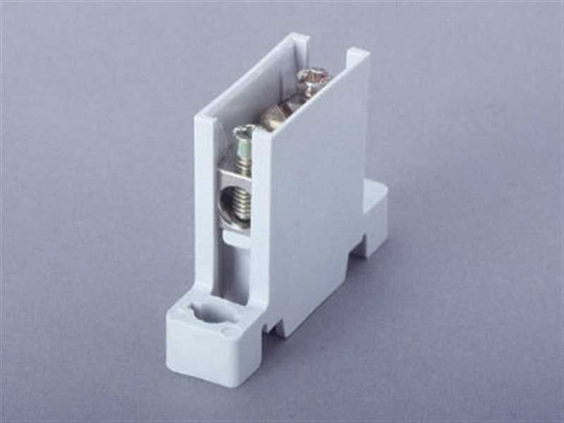 WÖHNER - 05188 Nullleitertrennklemme 10mm 63A trennbar