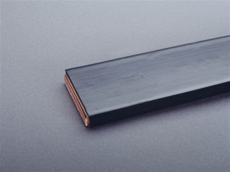 WÖHNER - 01510 Lamellierte CU-Schiene blank isoliert