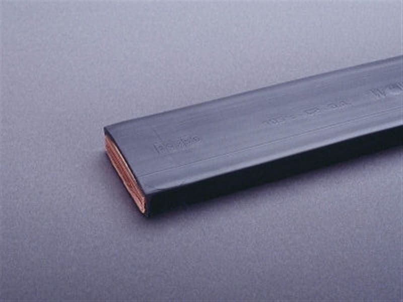 WÖHNER - 01509 Lamellierte CU Schiene blank isoliert