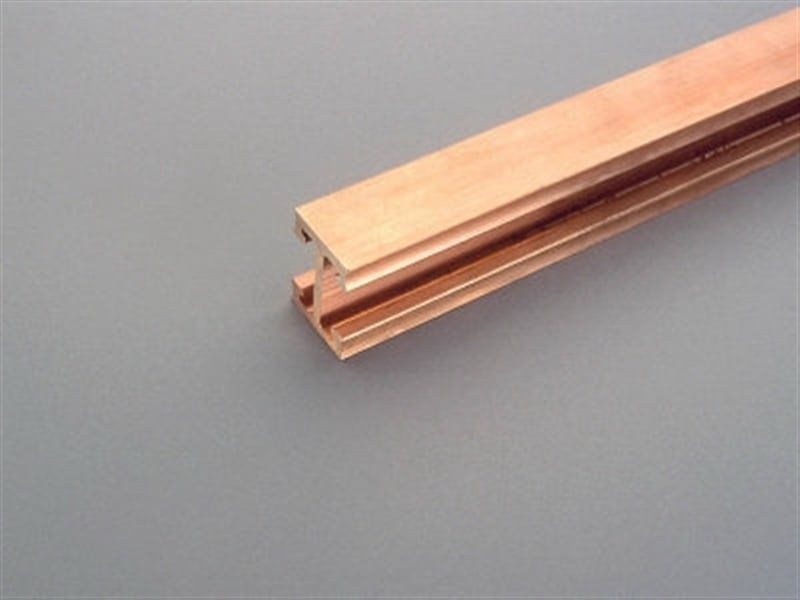 WÖHNER - 01223 Doppel-T-Schiene 3,6 m blank 1250A