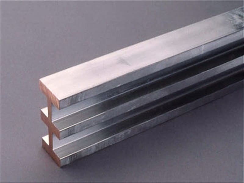 WÖHNER - 01227 Dreifach-T-Schiene 3,6m verzinnt 2500A