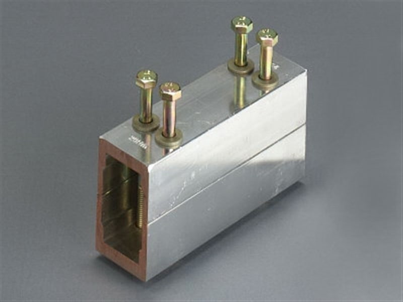 WÖHNER - 01275 Schienen-Längsverbinder 2500A (100-110mm)