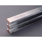 WÖHNER - 01189 Dreifach-T-Schiene 0,65m 2500Averzinnt