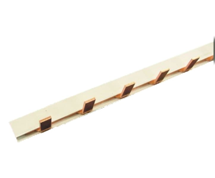 WÖHNER - 31014 Kammschiene 1pol isoliert 16mm², Stift