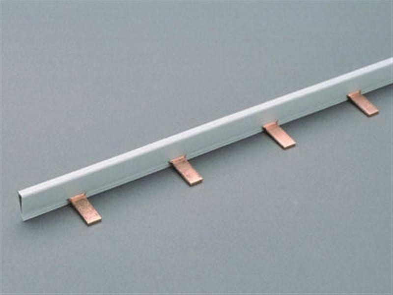 WÖHNER - 31311 Kammschiene 1pol isoliert, Stift