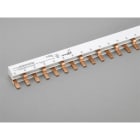 WÖHNER - 31561 Kammschiene isoliert, 2pol, 25mm²