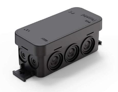 E-TERM - FD 10 quer Feuchtraumdose 90x43x39mm IP55 schwarz