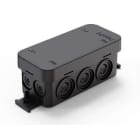 E-TERM - FD 10 quer Feuchtraumdose 90x43x39mm IP55 schwarz