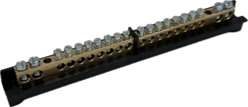 E-TERM - NK 1 Null u. Erdungsklemme für APVG Querschnitte 2 x 16mm² + 8 x 10mm²