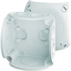 HENSEL - DK 0100 G Kabelabzweigkasten leer 84x84x55,IP66, bis 2,5 qmm, ohne Klemme, grau