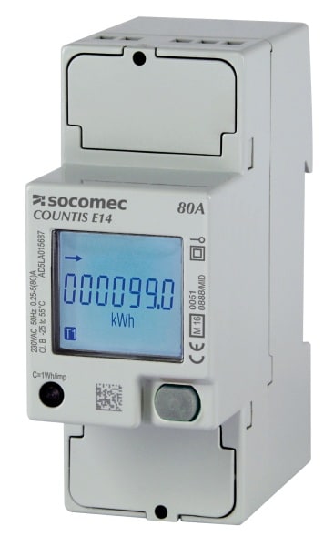 E-TERM - COUNTIS E18 Direktzähler 1ph. 80A Ethernet MID