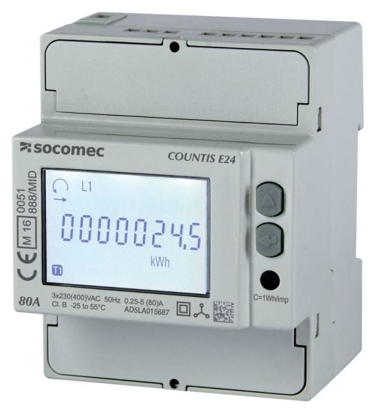 E-TERM - COUNTIS E28 Direktzähler 3ph. 80A Ethernet MID