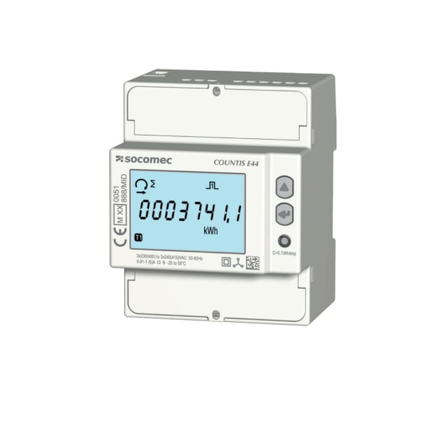 E-TERM - COUNTIS E48 Wandlerzähler 5/1A Ethernet MODBUS TCP