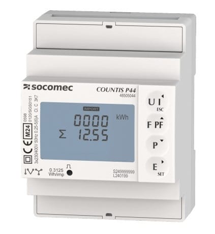 E-TERM - COUNTIS P44 Wandlerzähler CT1-5A Modbus MID