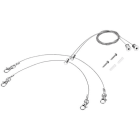 TRIDONIC - ACE SUSPENSION KIT 1200x300mm STL SI Stahlseilsystem für abgehängte Montage