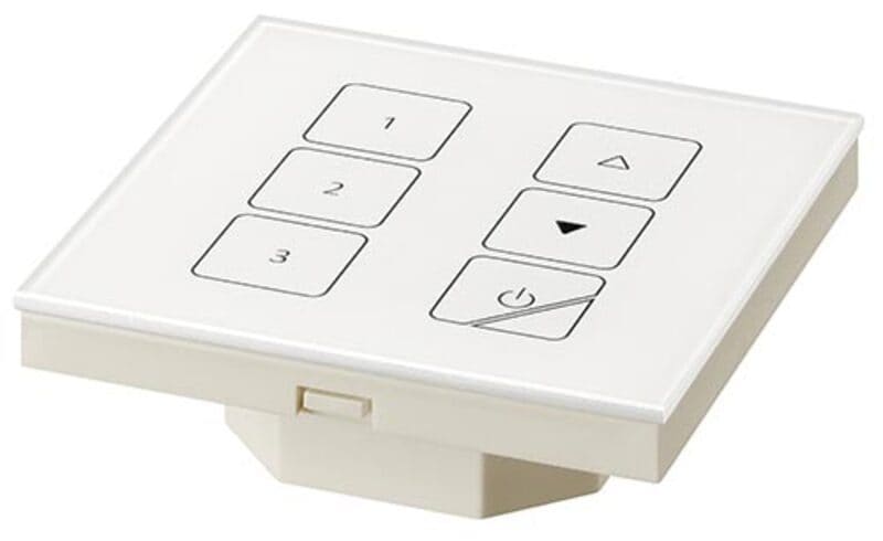 TRIDONIC - DALI TOUCHPANEL BASIC C Bedien- und Steuergerät für DALI-Systeme, Einbau