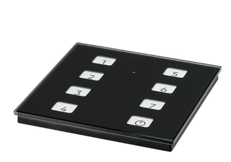 TRIDONIC - DALI-2 Touchpanel 8P DA2 schwarz