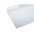 WÖHNER - 01046 Bodenwanne geschlitzt 60mm System 2400x290x68mm