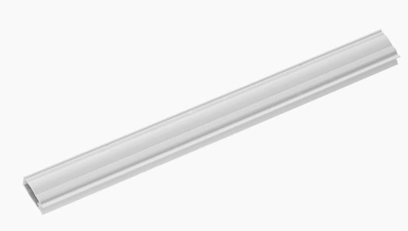 WÖHNER - 01242 Sammelschienenabdeckung für SS 12x5mm Abmessung 1000x15x10mm