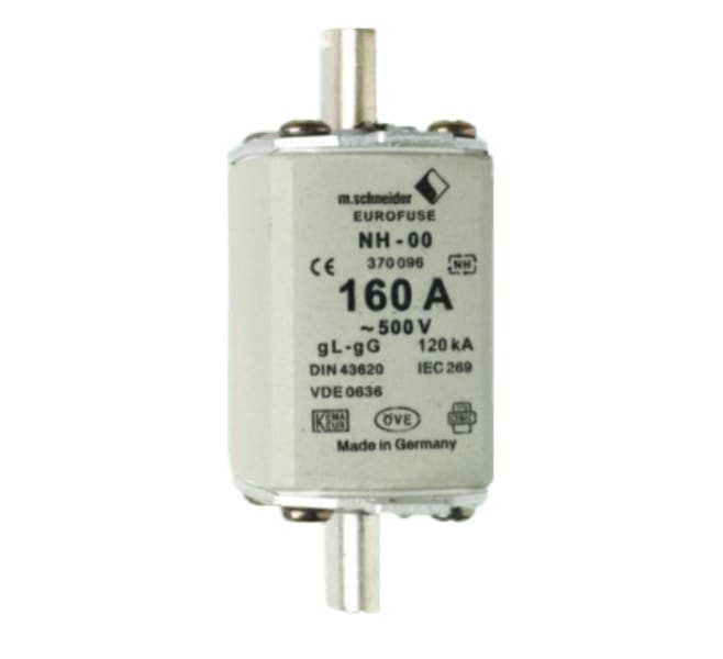 WÖHNER - 03555 80A NH-Sicherungseinsatz Gr.1 Kennlinie: gL-gG
