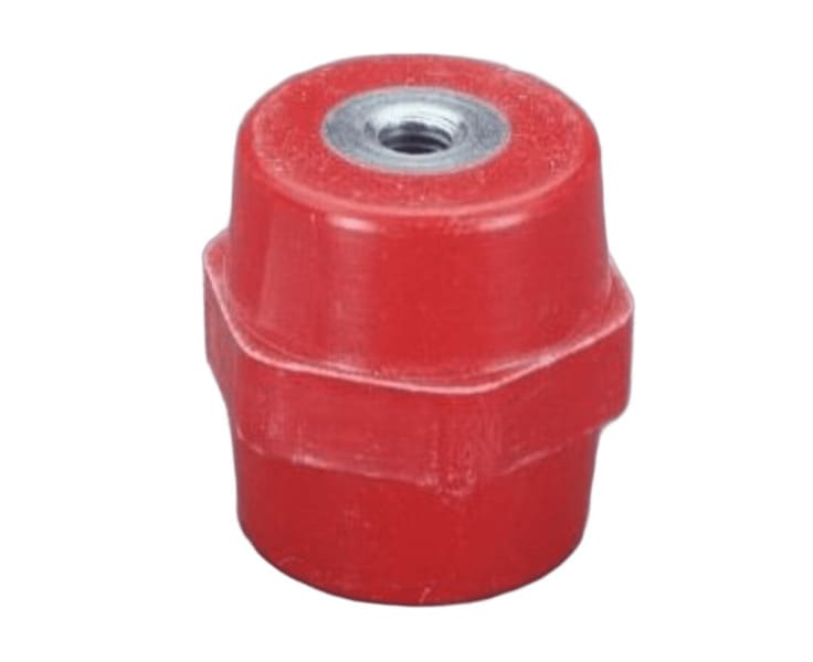 WÖHNER - 05781 Isolator Innengewinde/Innengewinde 35mm M6 M6 x 35, Schlüsselweite 32