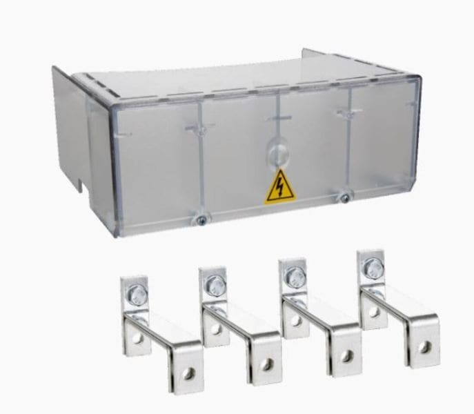 WÖHNER - 23943 Verbindungsschienen CAPUS (4Stk) für Capus Lastumschalter 250 A 3P+N