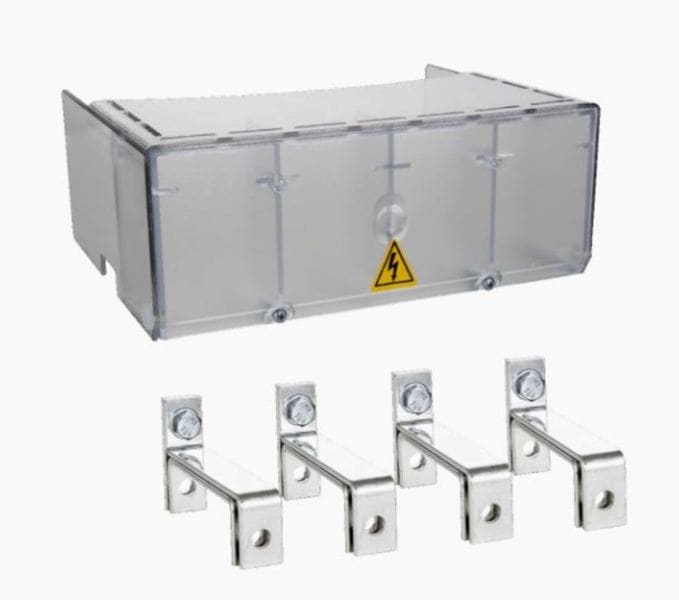 WÖHNER - 23945 Verbindungsschienen CAPUS (4Stk) für Capus Lastumschalter 400 A 3P+N
