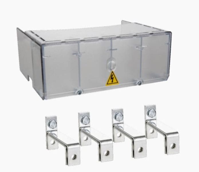 WÖHNER - 23947 Verbindungsschienen CAPUS (4Stk) für Capus Lastumschalter 630 A 3P+N