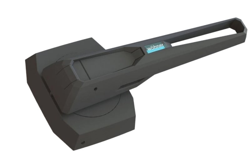 WÖHNER - 23965 Türkupplungsdrehantrieb externer Griff für Capus DC Switch